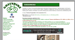 Desktop Screenshot of greenbike.fi