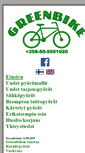 Mobile Screenshot of greenbike.fi